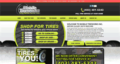 Desktop Screenshot of mobiletireworks.ca